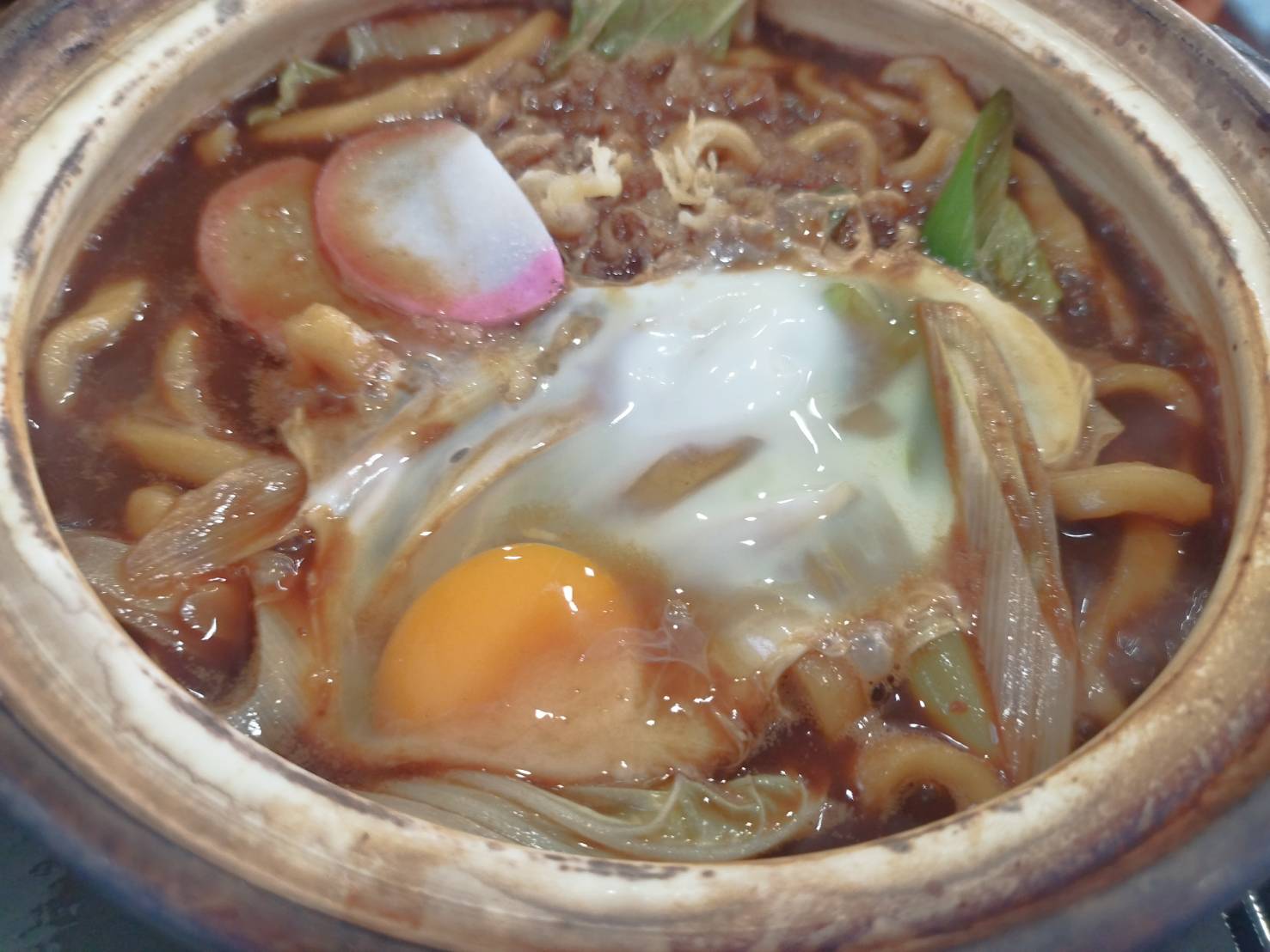 味噌煮込みうどん